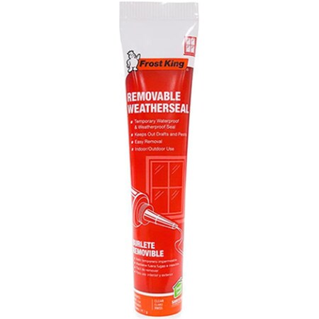 Frost King Frost King RWS5 Frost King Clear Removable Weather-Seal Temp Waterproof Seal RWS5
